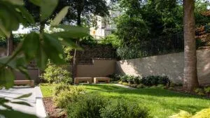 Park space at The Roe at Manayunk