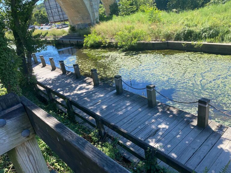 Manayunk Tow Path along the water